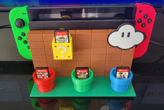 Supporto per Console Portatile con Organizer Giochi