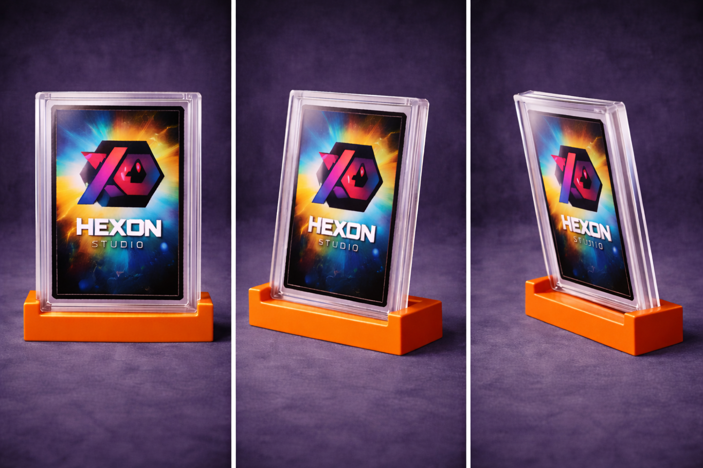 Espositore per carte Pokémon gradate (slab) – Supporto da scrivania stampato in 3D